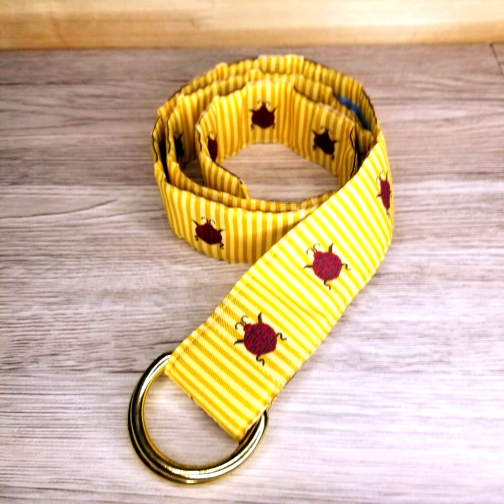 J. McLaughlin Lady Bug Belt Size XS Fully Adjustable